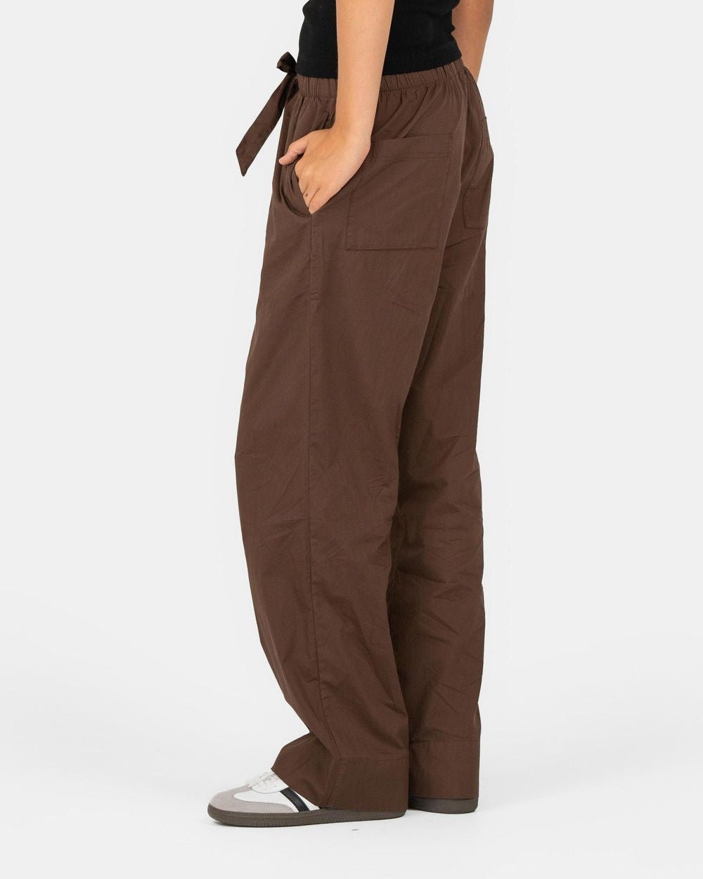 Pyjamas Pants Brun | Skagen - clothing.dk